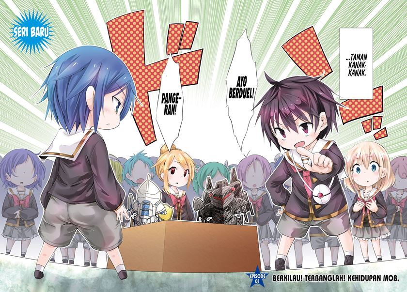 The World of Otome Games Kindergarten is Tough for Mobs Chapter 1 Gambar 3