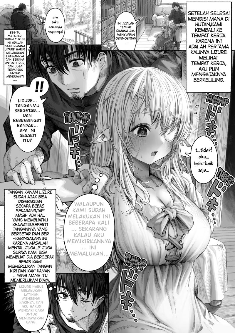 Baca Komik Boroboro no Elf-san o shiawaseni suru kusuri uri-san Chapter 51 Gambar 1