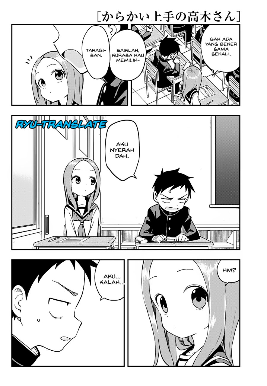 Karakai Jouzu no Takagi-san Chapter 166 Gambar 13