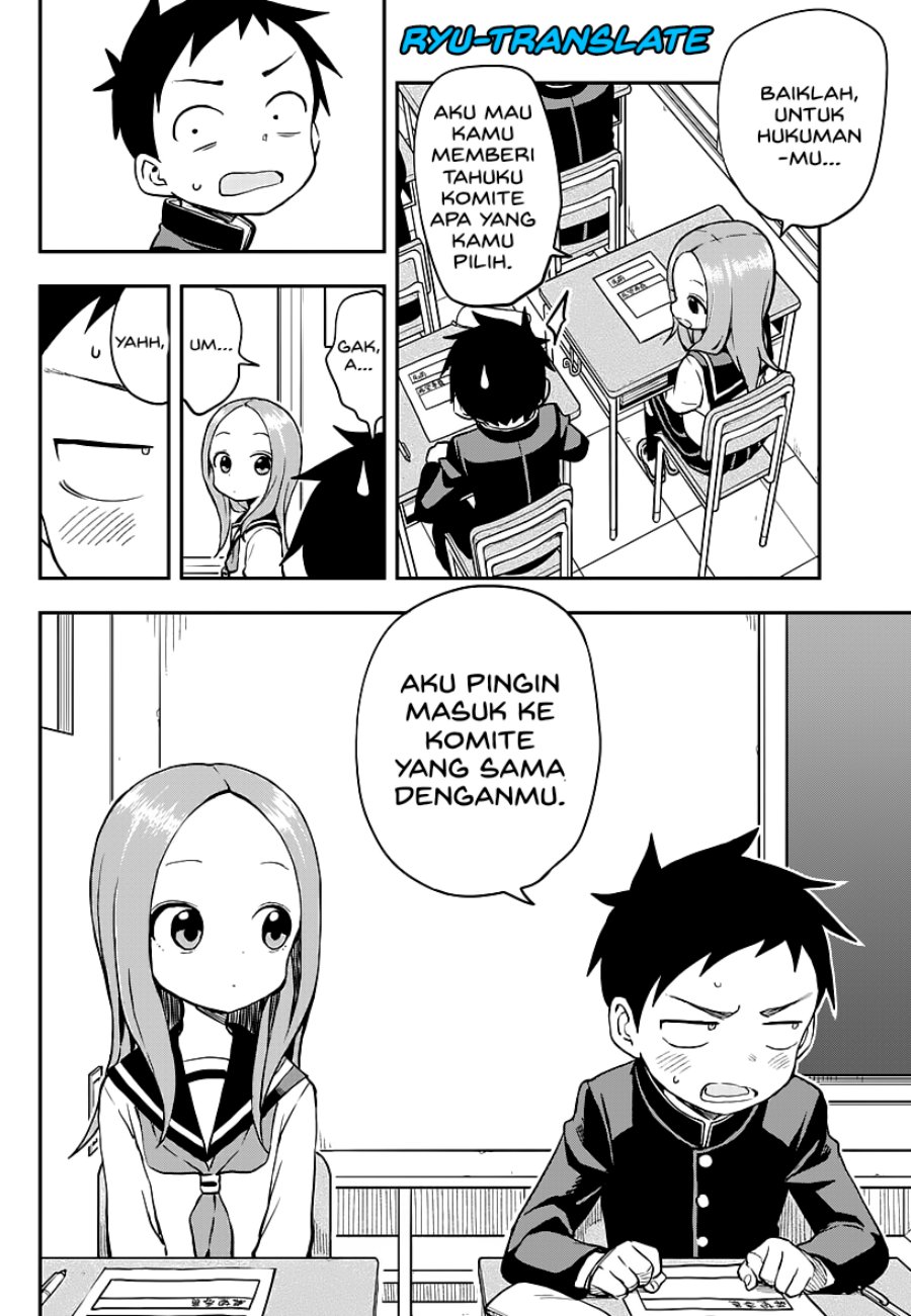 Karakai Jouzu no Takagi-san Chapter 166 Gambar 15