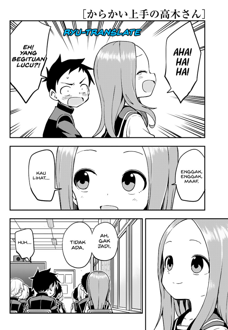 Karakai Jouzu no Takagi-san Chapter 166 Gambar 17