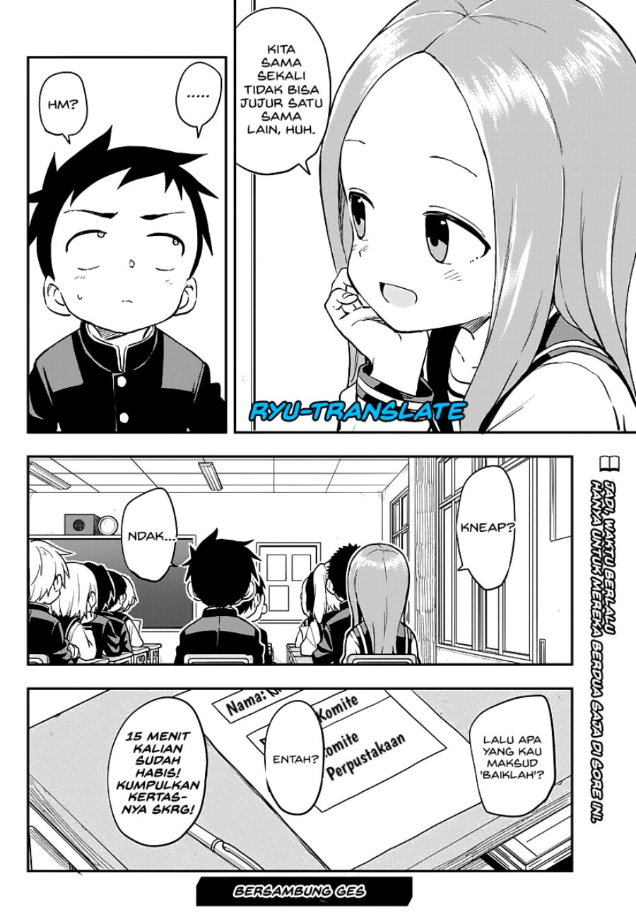 Karakai Jouzu no Takagi-san Chapter 166 Gambar 19