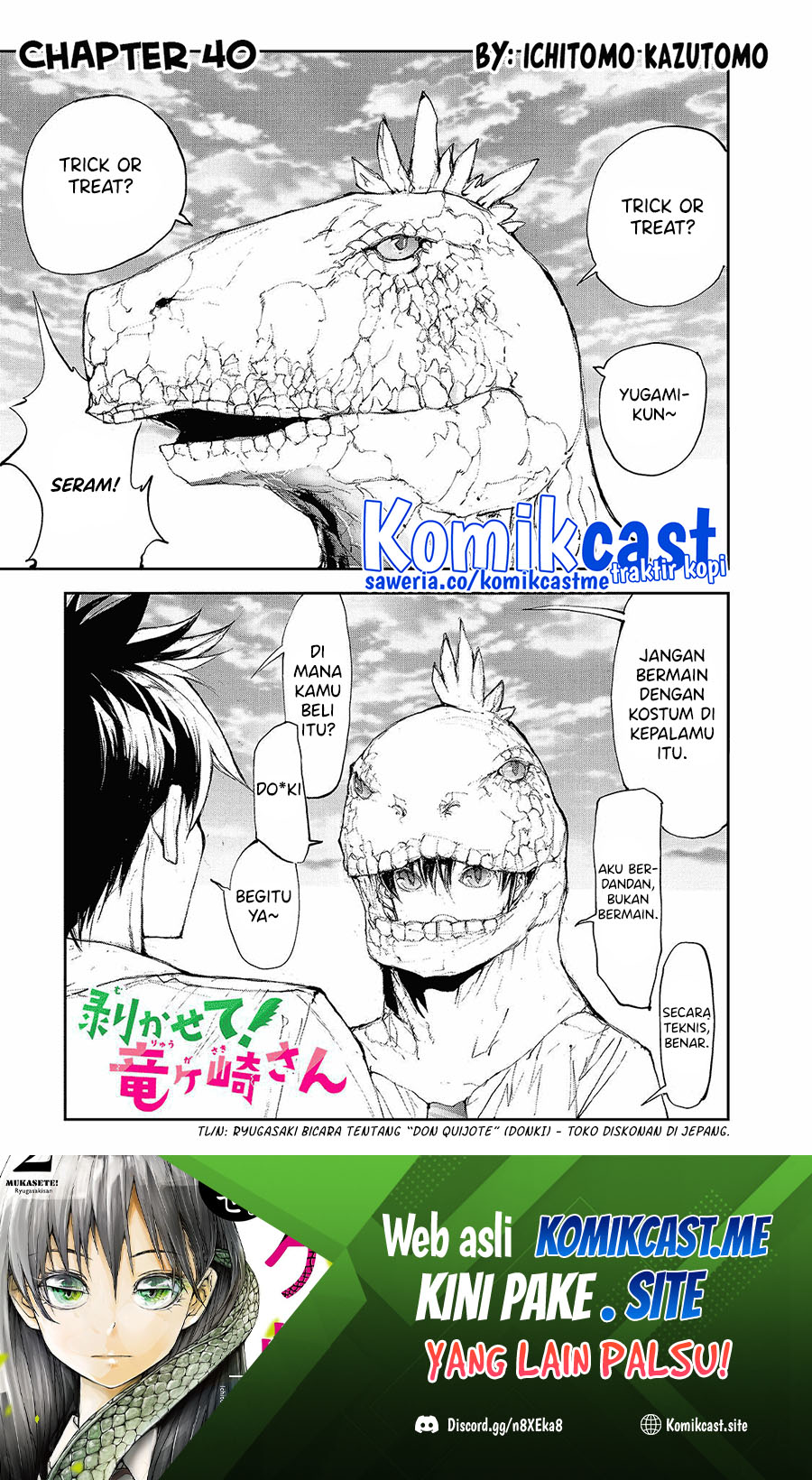 Baca Manga Mukasete! Ryugasaki-san Chapter 40 Gambar 2