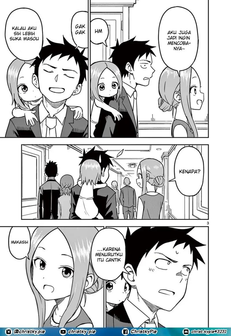 Karakai Jouzu no (Moto) Takagi-san Chapter 140 Gambar 3