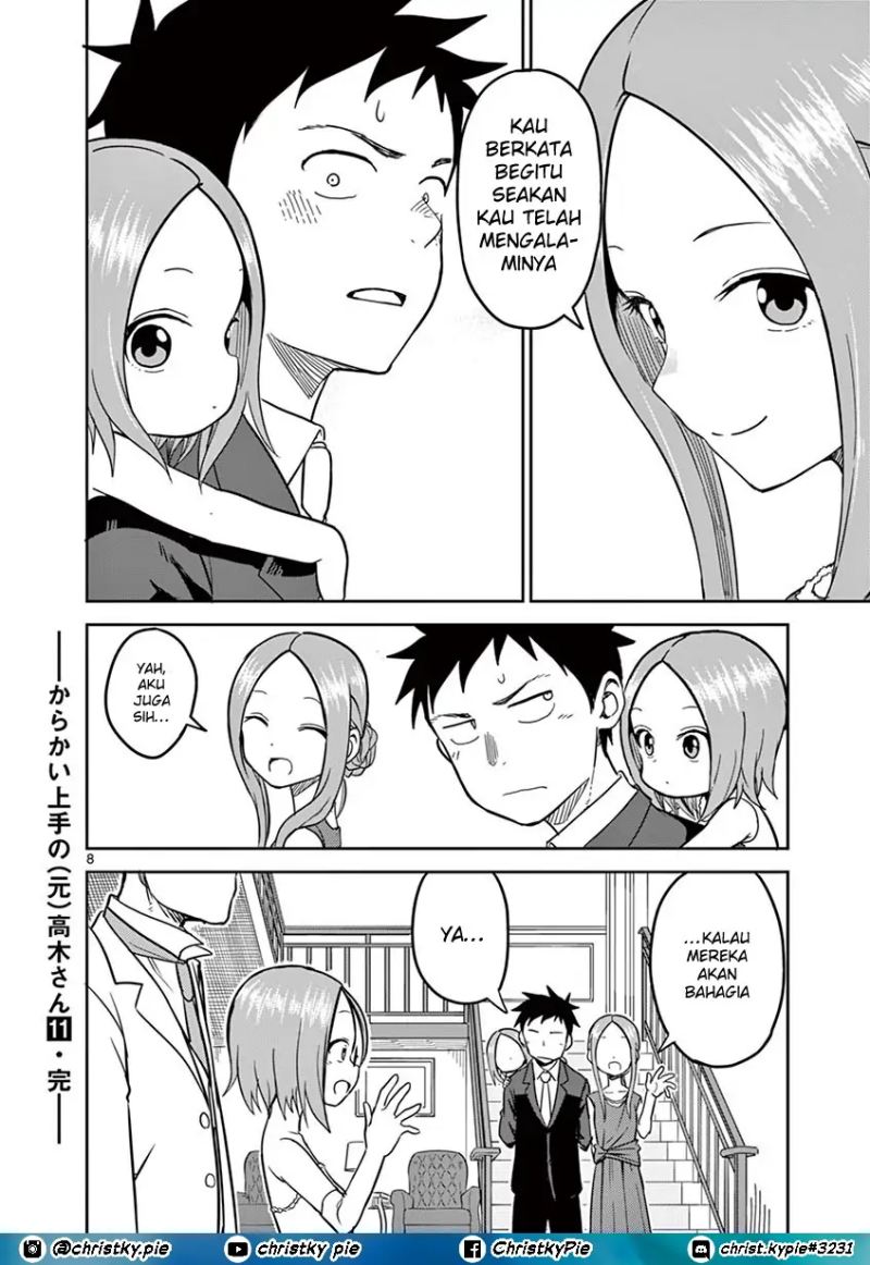 Karakai Jouzu no (Moto) Takagi-san Chapter 140 Gambar 8