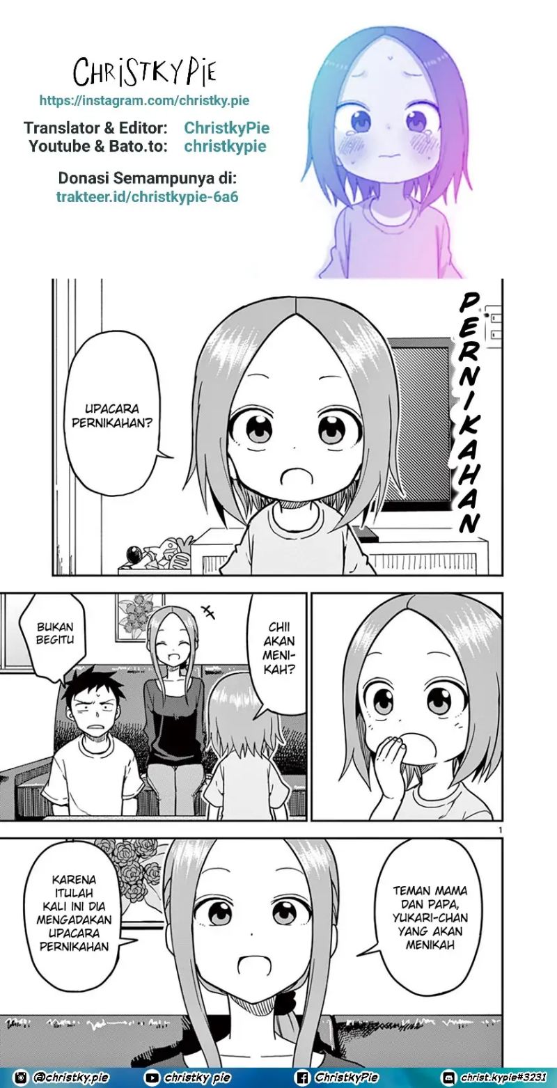 Baca Komik Karakai Jouzu no (Moto) Takagi-san Chapter 139 Gambar 1