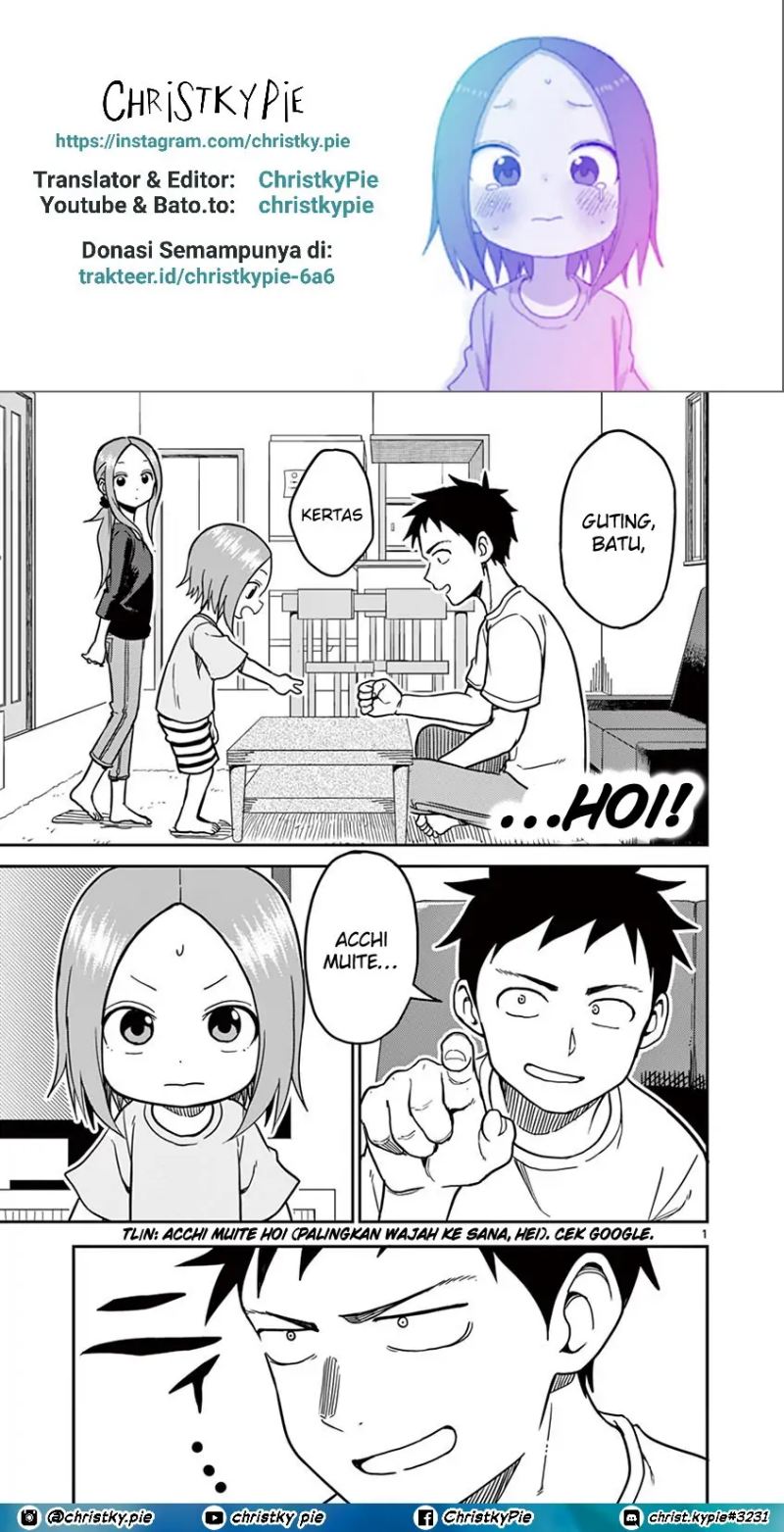 Baca Komik Karakai Jouzu no (Moto) Takagi-san Chapter 137 Gambar 1