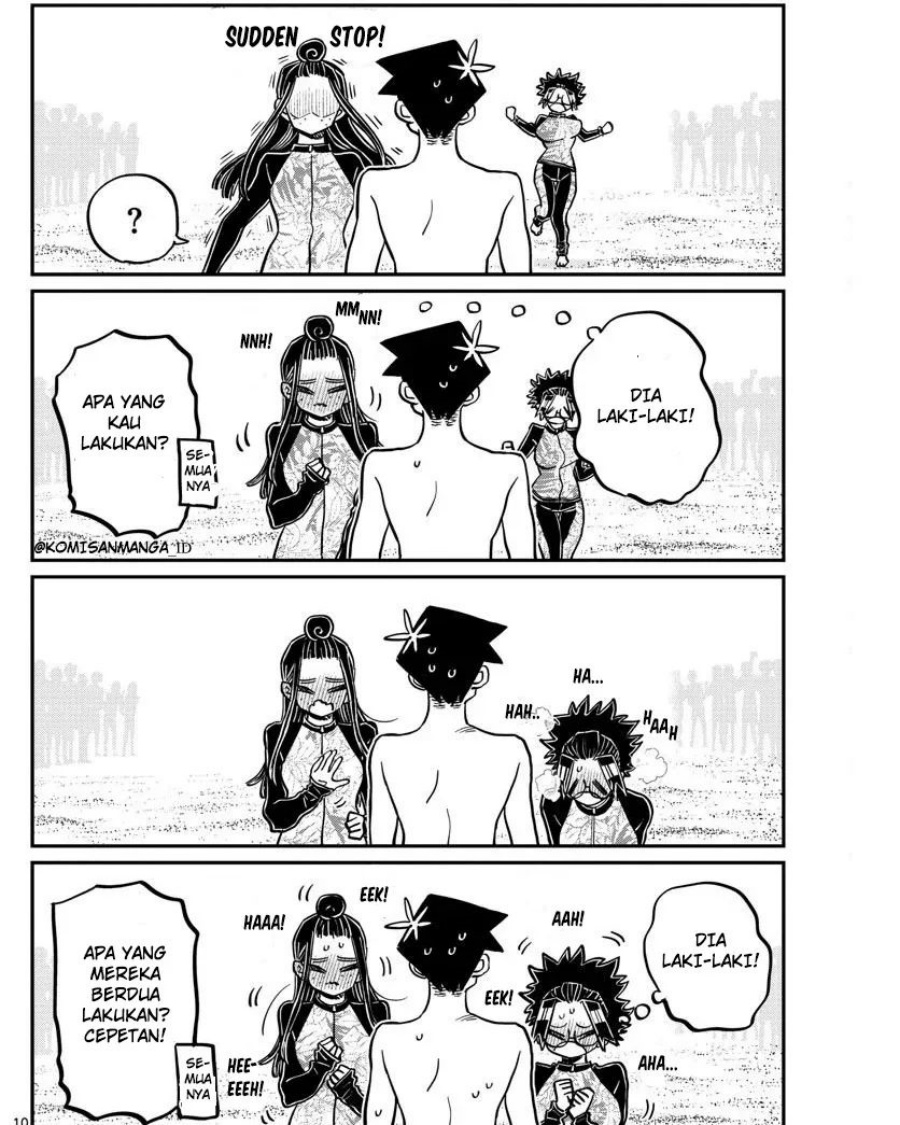 Komi-san wa Komyushou Desu Chapter 381 Gambar 10