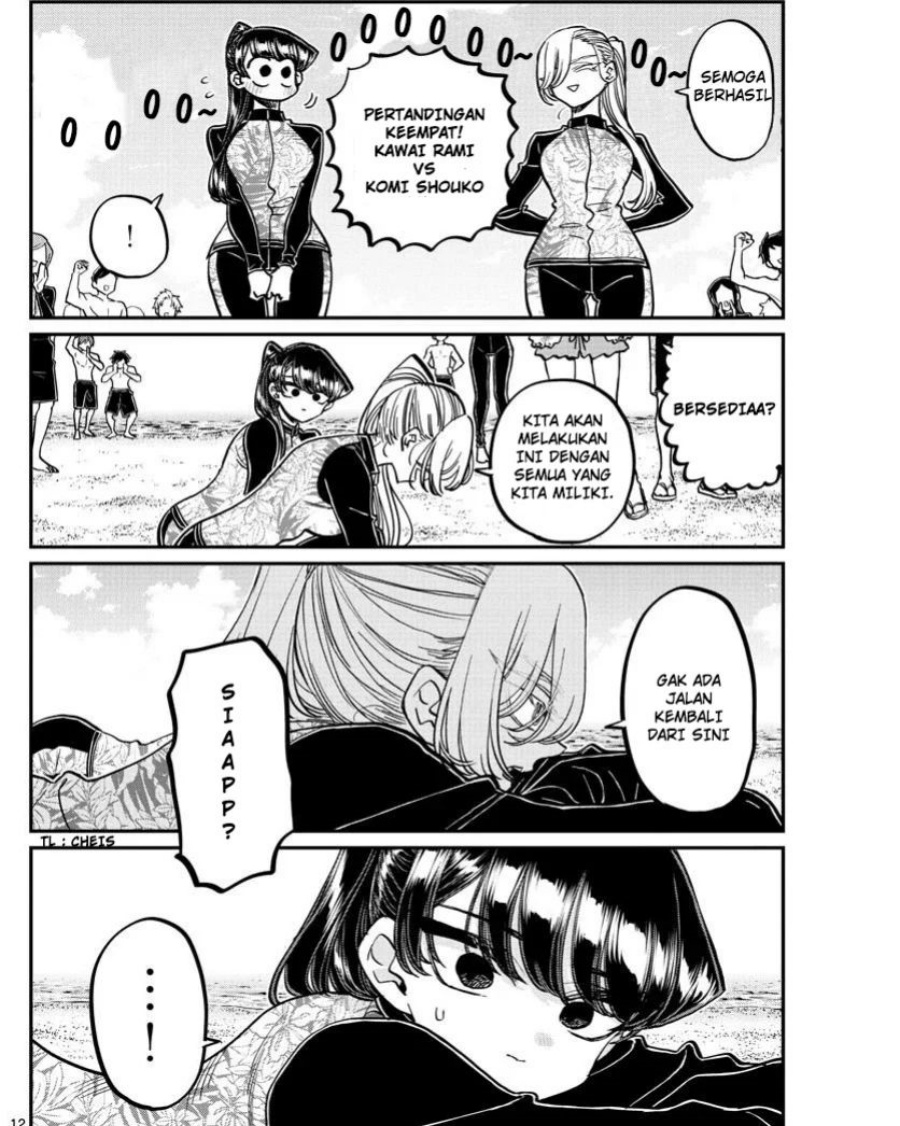 Komi-san wa Komyushou Desu Chapter 381 Gambar 12