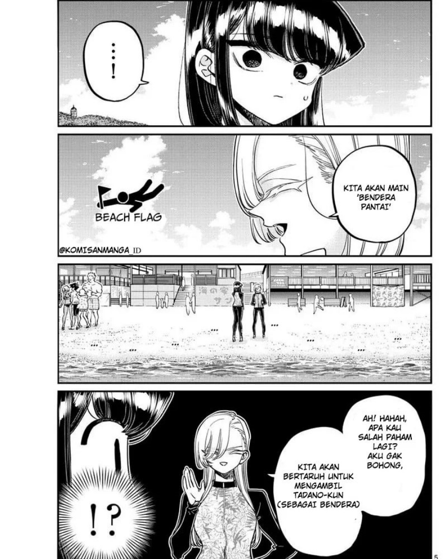 Komi-san wa Komyushou Desu Chapter 381 Gambar 5