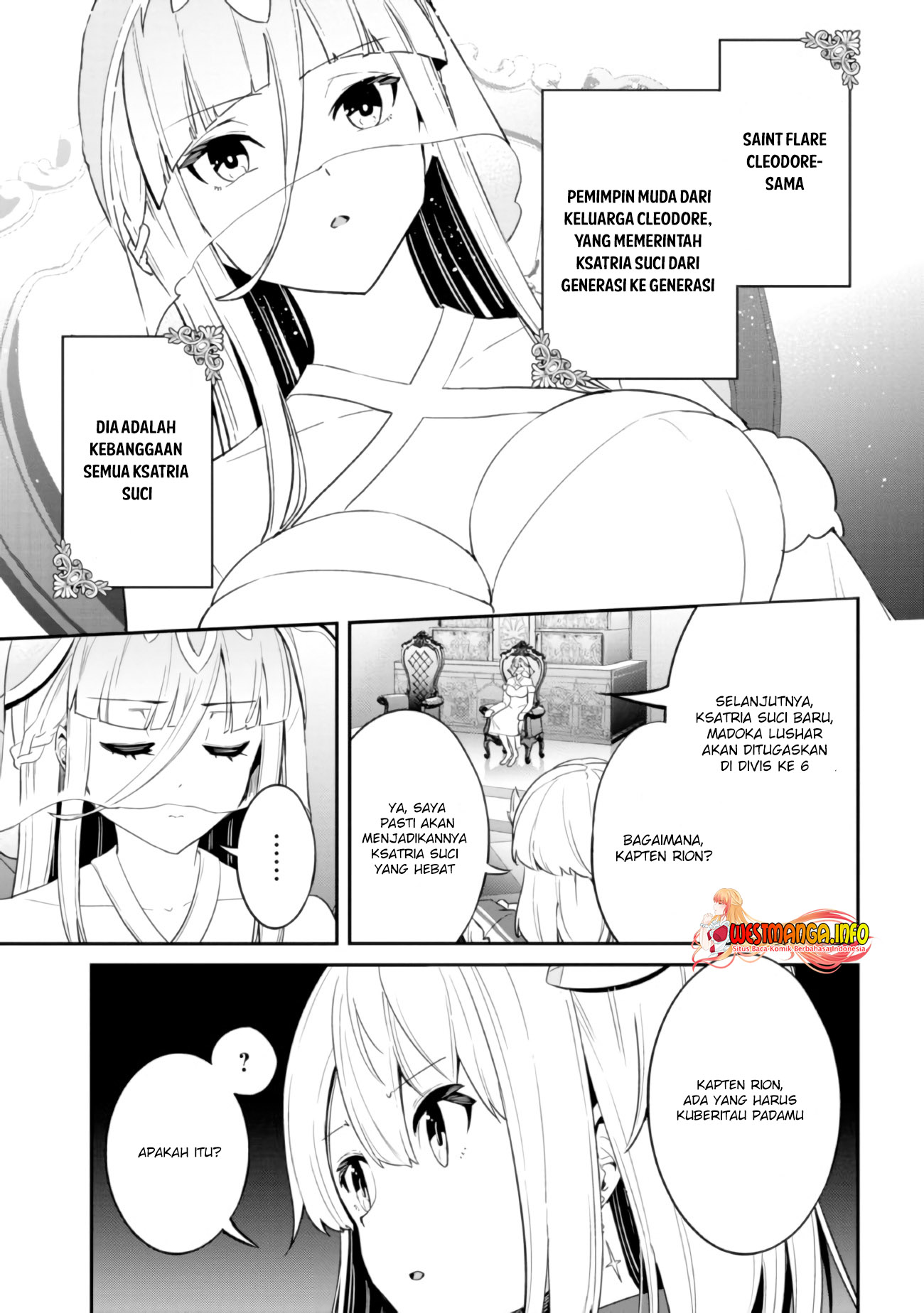 Seikishi ni Natta kedo Danchou no Oppai ga Sugosugite Kokoro ga Kiyomerarenai Chapter 6 Gambar 7