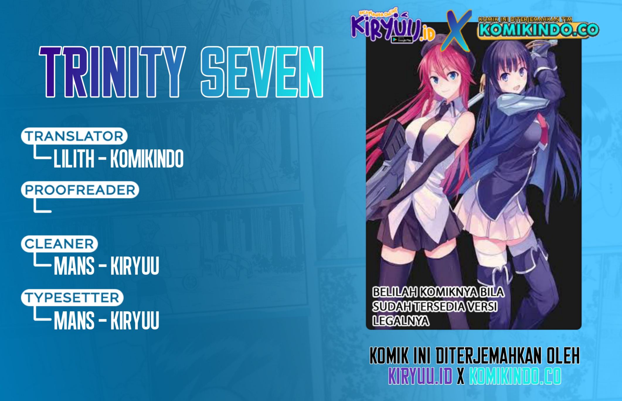 Baca Komik Trinity Seven Chapter 135 Gambar 1