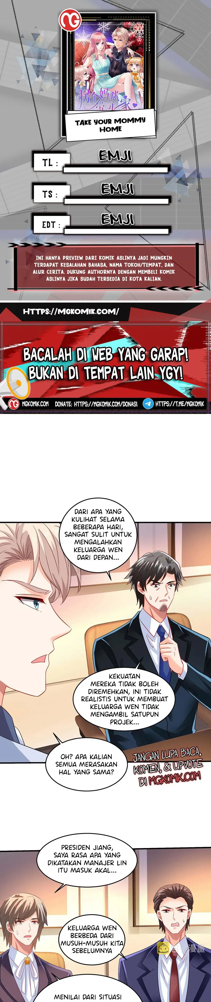 Baca Komik Take Your Mommy Home Chapter 402 Gambar 1