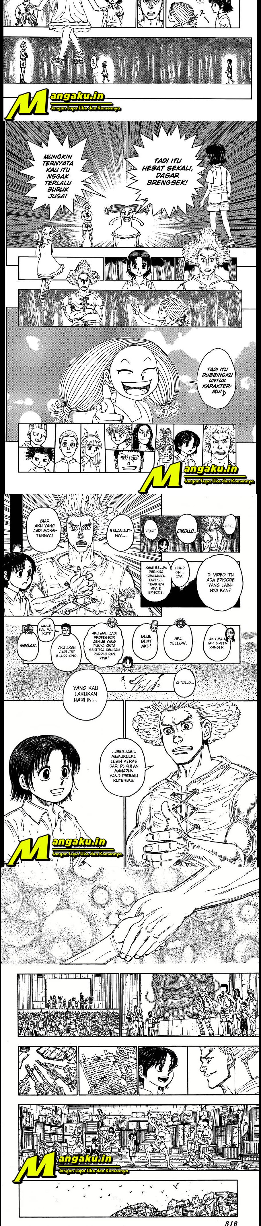 Hunter x Hunter Chapter 396 Gambar 5