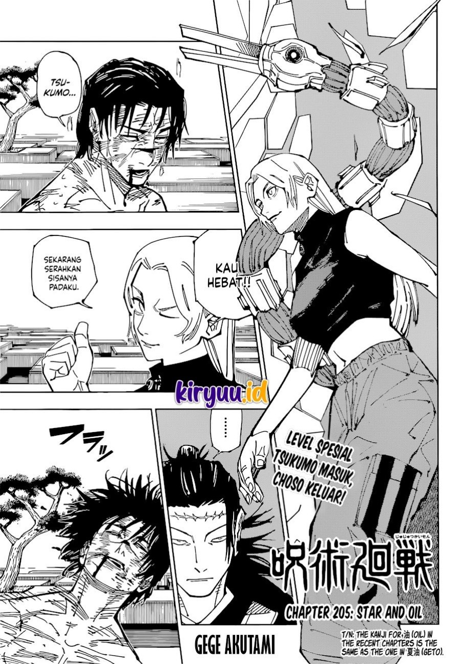 Baca Manga Jujutsu Kaisen Chapter 205 Gambar 2