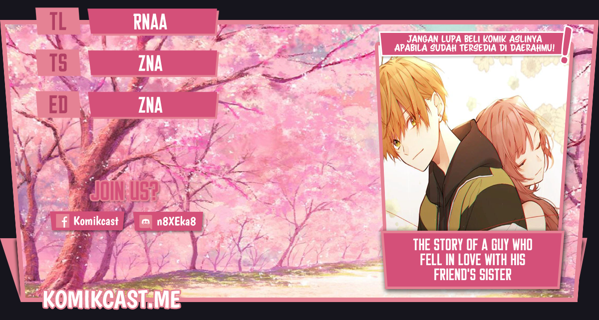 Baca Komik The Story of a Guy who fell in love with his Friend’s Sister Chapter 17 Gambar 1