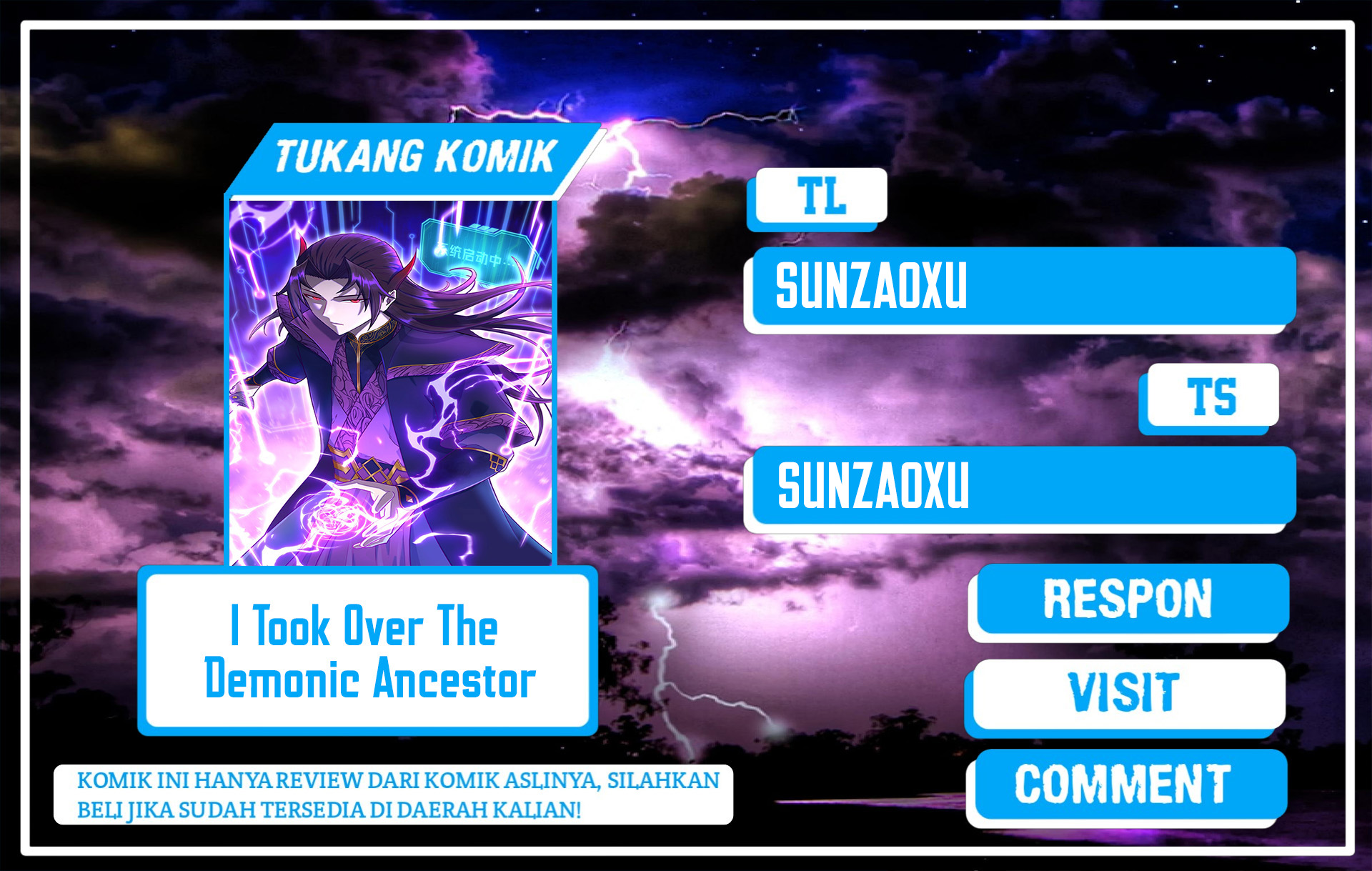 Baca Komik I Have Become The Demonic Ancestor Chapter 19 Gambar 1