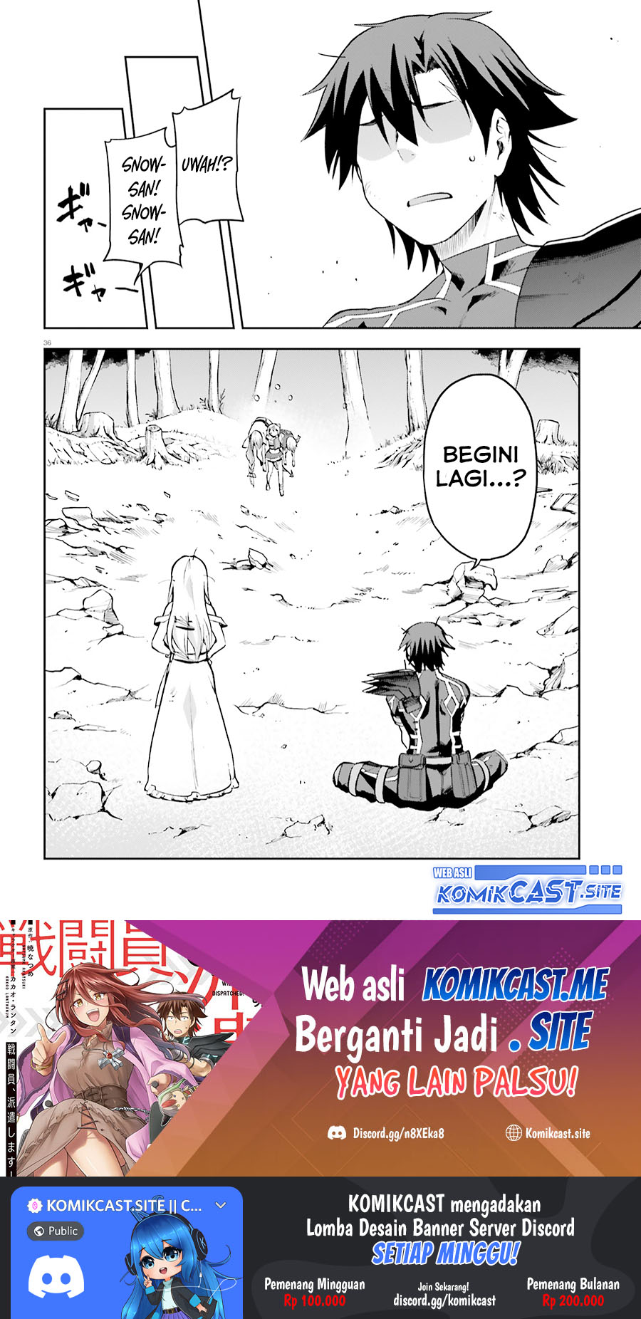 Sentouin, Hakenshimasu! Chapter 30 Gambar 36