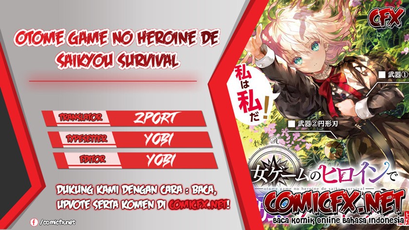 Baca Komik Otome Game No Heroine De Saikyou Survival Chapter 10.2 Gambar 1