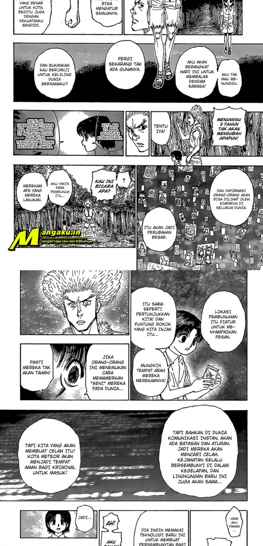 Hunter x Hunter Chapter 397 Gambar 11