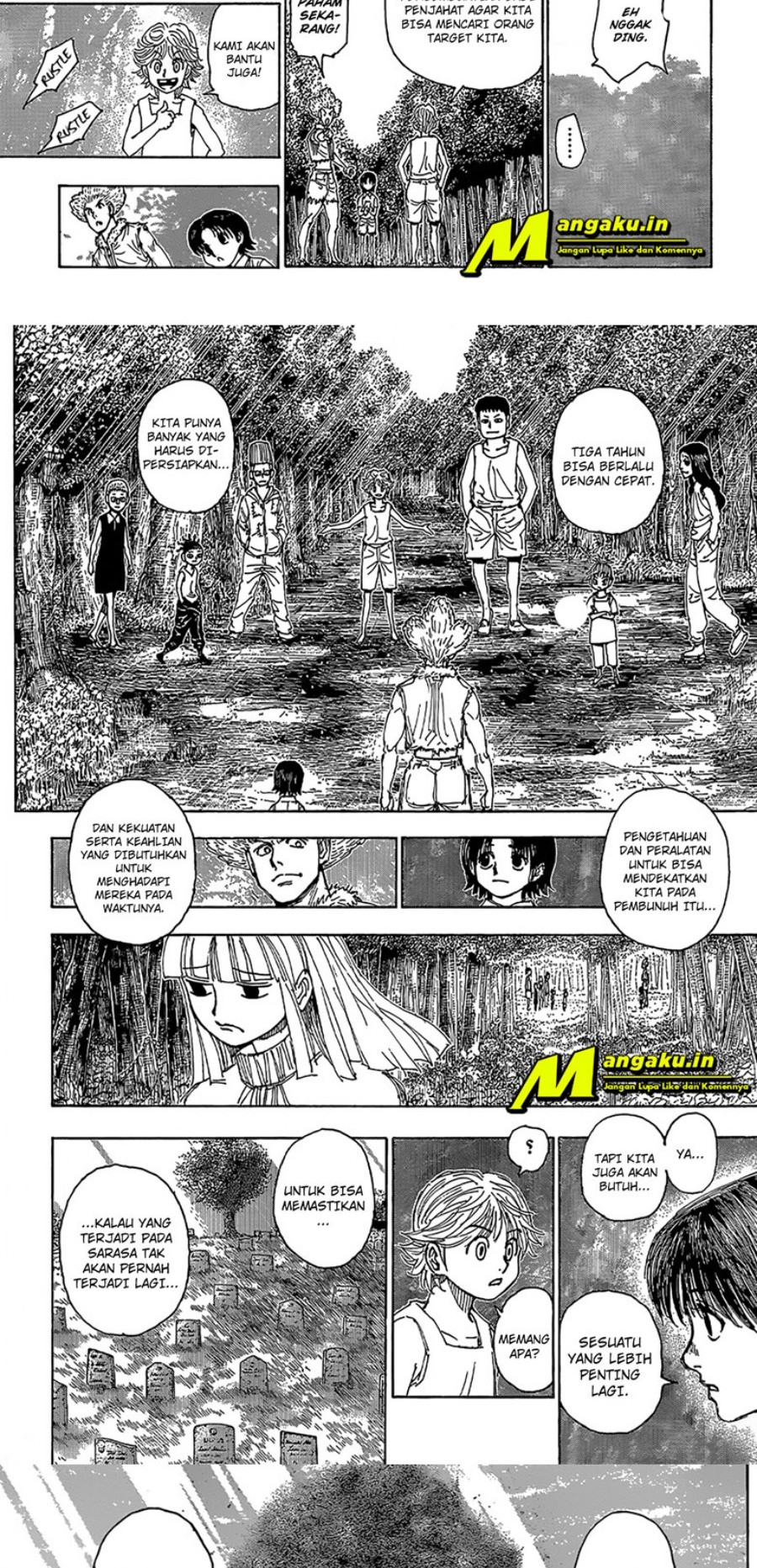 Hunter x Hunter Chapter 397 Gambar 12