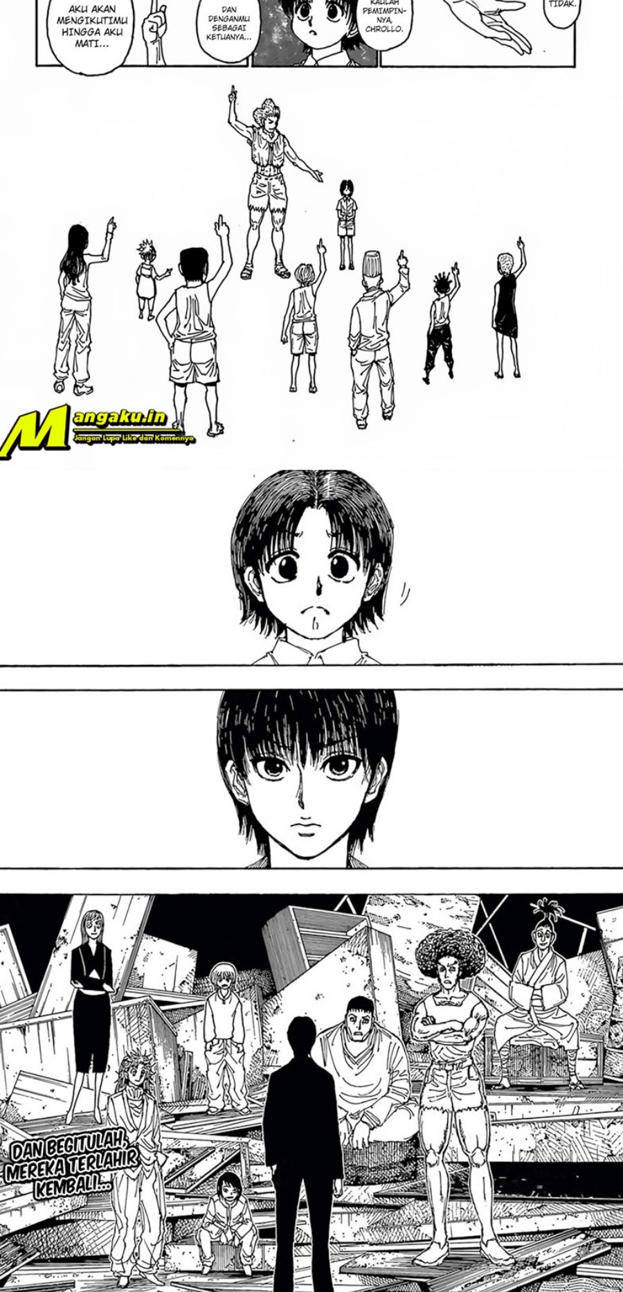 Hunter x Hunter Chapter 397 Gambar 14