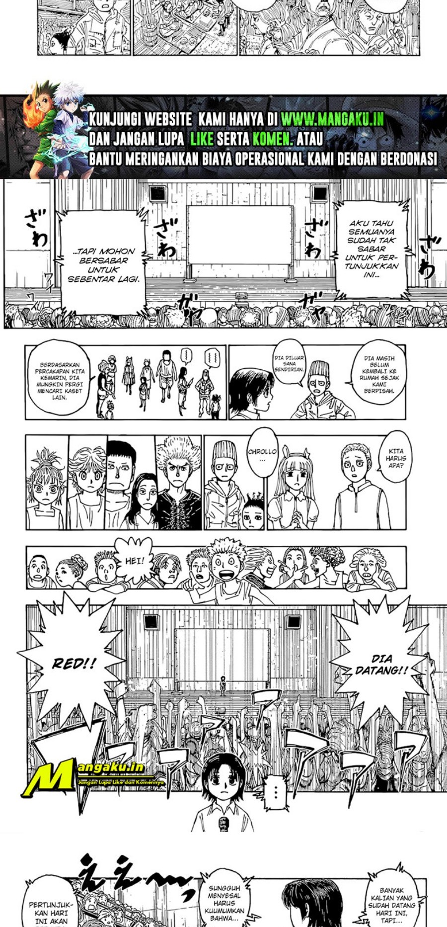 Baca Manga Hunter x Hunter Chapter 397 Gambar 2