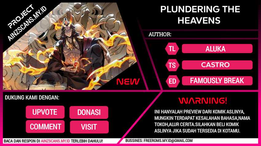 Baca Komik Plundering The Heavens Chapter 25 Gambar 1