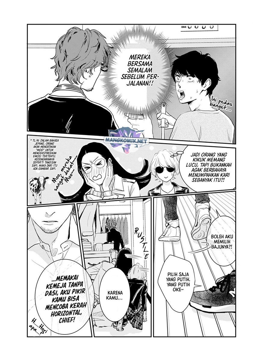 Me no Doku Sugiru Shokuba no Futari Chapter 9.5 Gambar 11