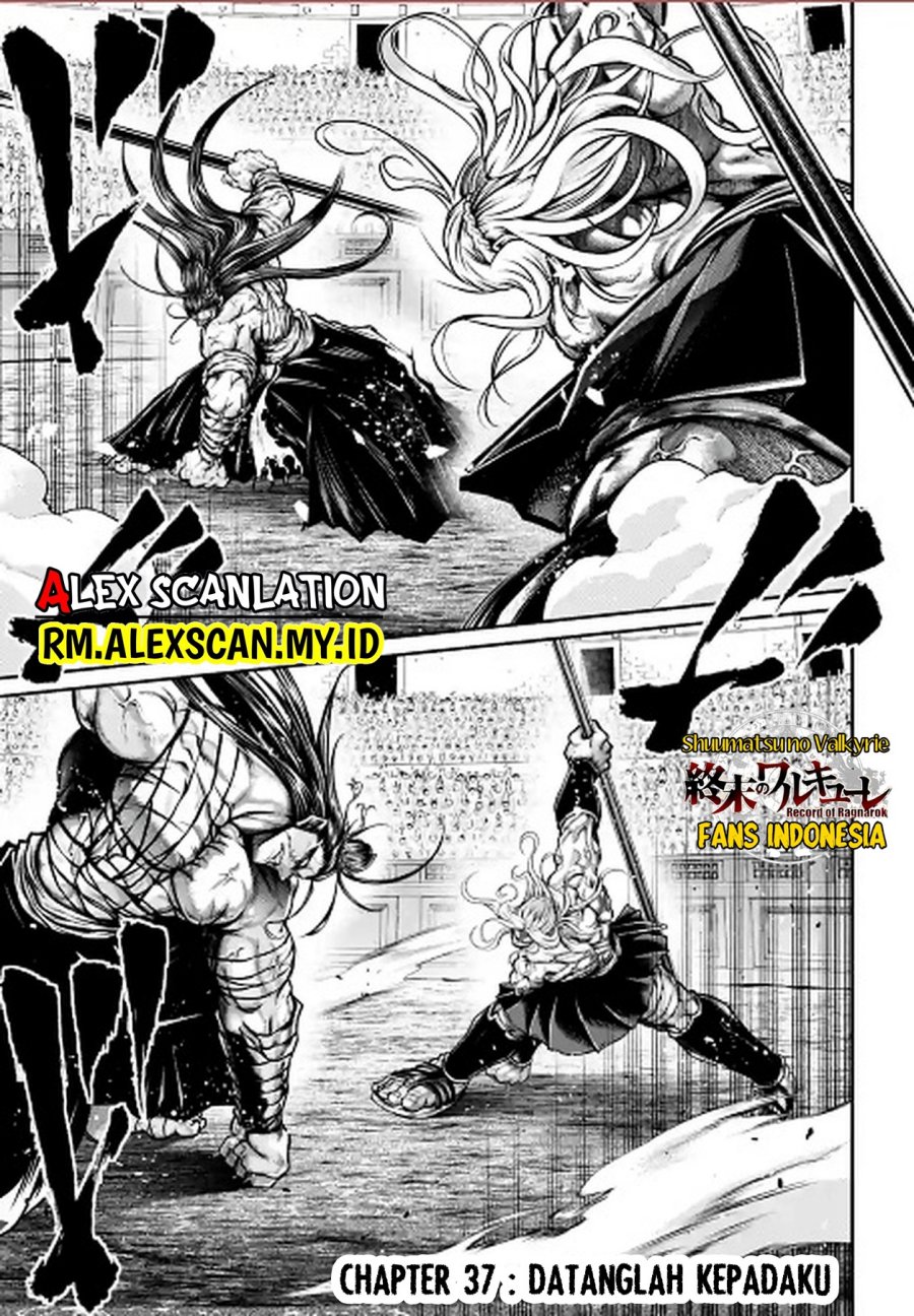 Baca Manga Shuumatsu no Valkyrie: The Legend of Lu Bu Fengxian Chapter 37 Gambar 2