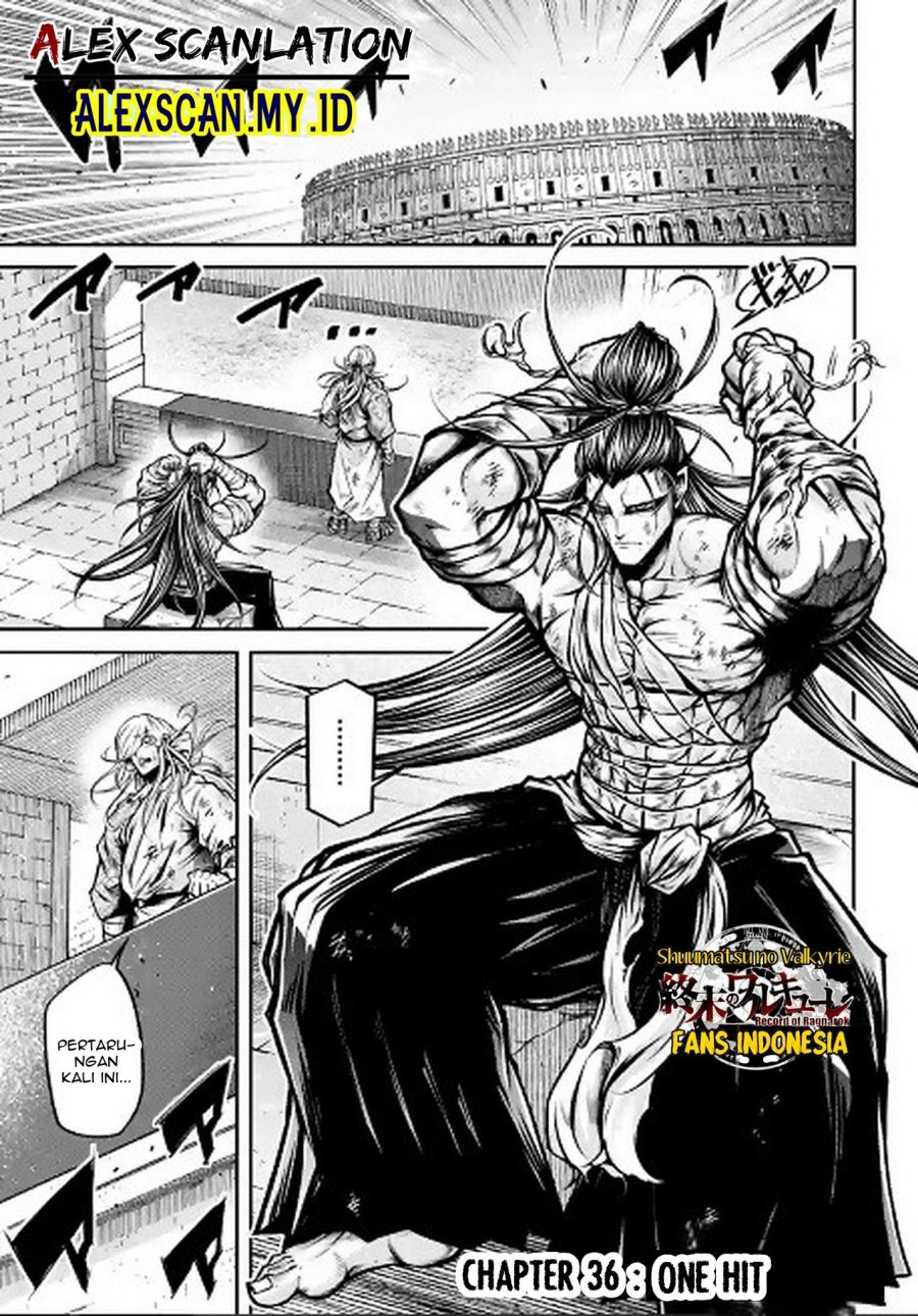 Baca Manga Shuumatsu no Valkyrie: The Legend of Lu Bu Fengxian Chapter 36 Gambar 2