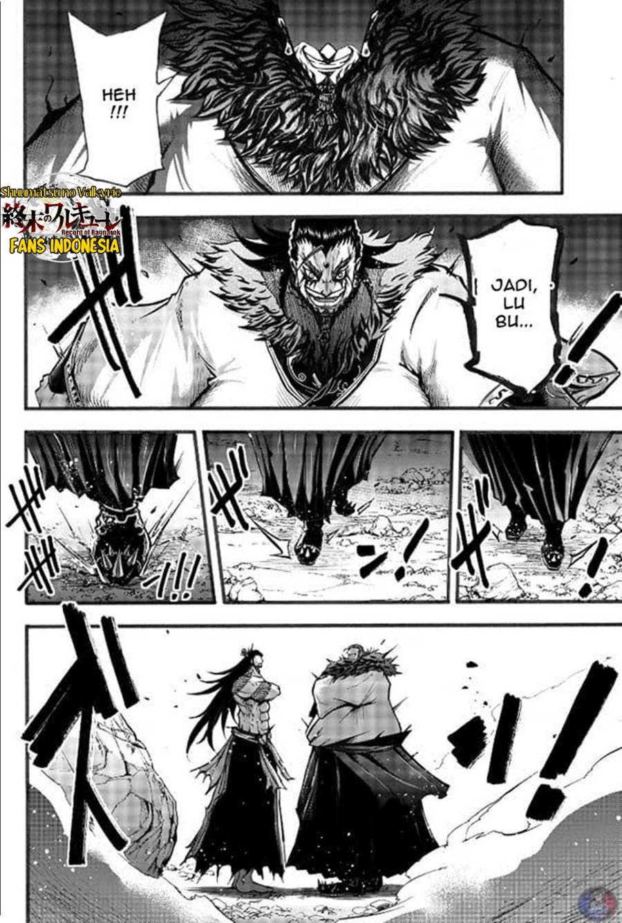 Shuumatsu no Valkyrie: The Legend of Lu Bu Fengxian Chapter 3 Gambar 27