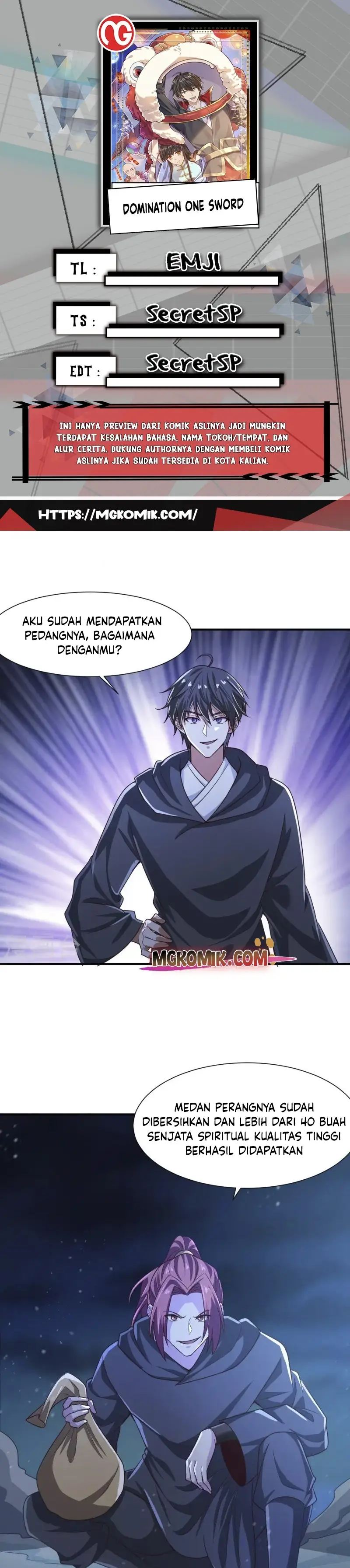 Baca Komik Domination One Sword Chapter 218 Gambar 1