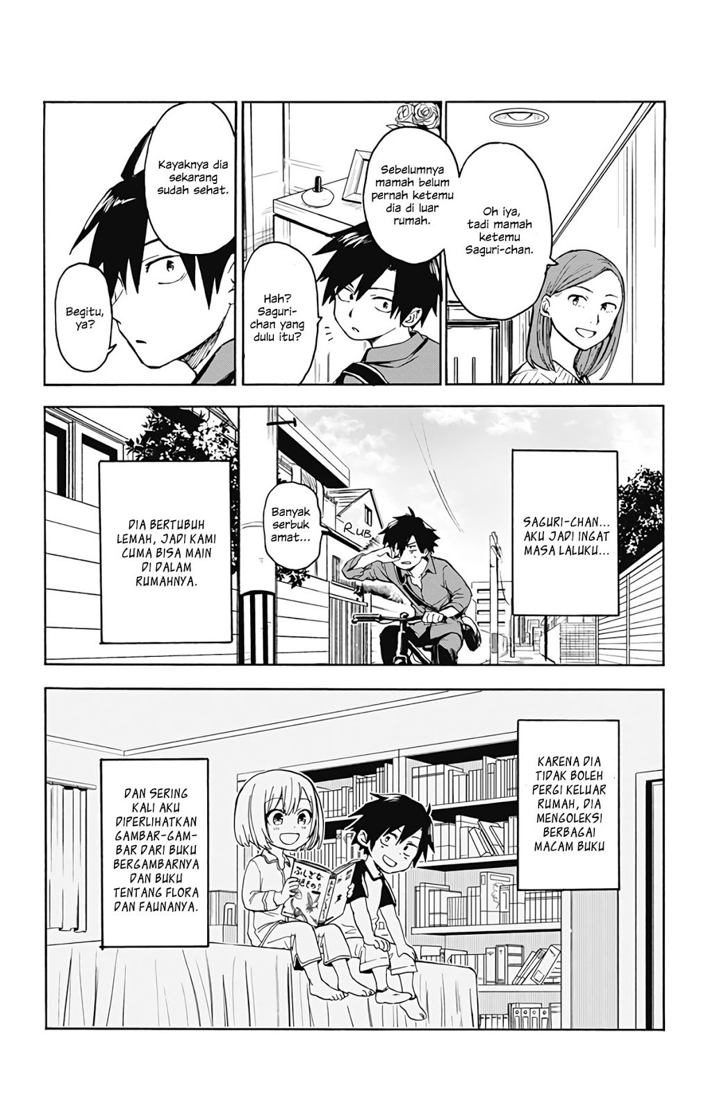 Saguri-chan Tankentai Chapter 1 Gambar 7