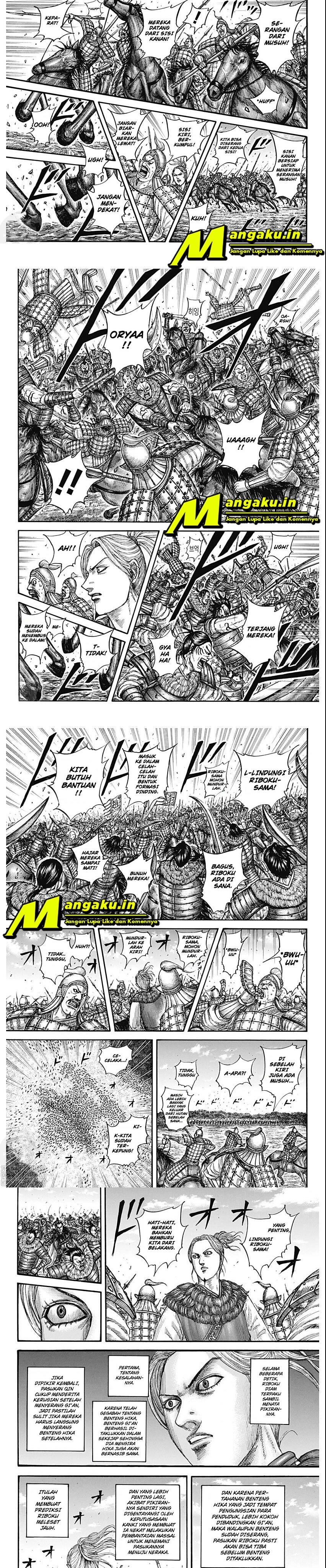 Kingdom Chapter 741 Gambar 4