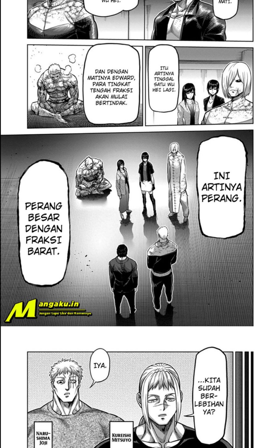 Kengan Omega Chapter 145 Gambar 14