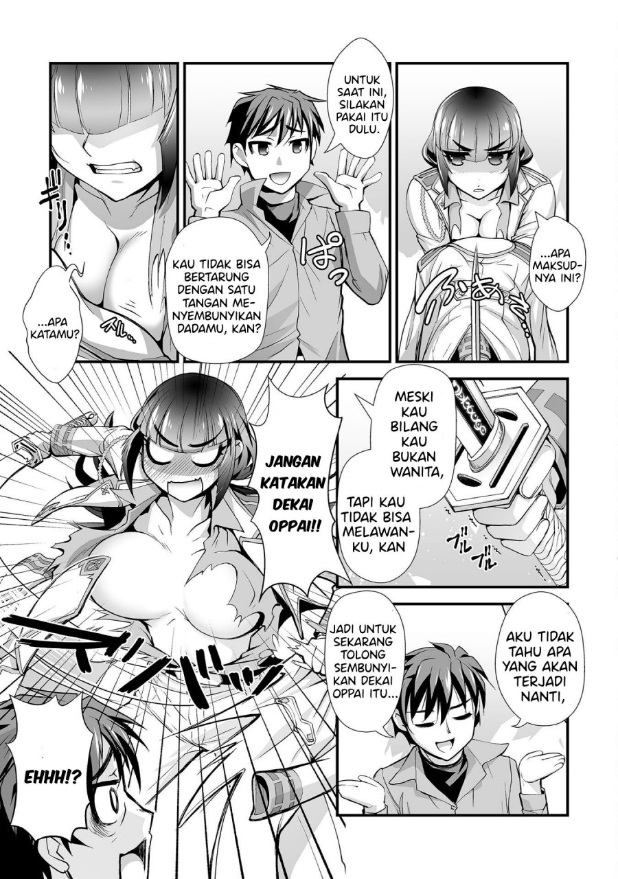 Kuchidome no Gohoubi wa Dansou Otome To Ichaero Desu! Chapter 7 Gambar 6