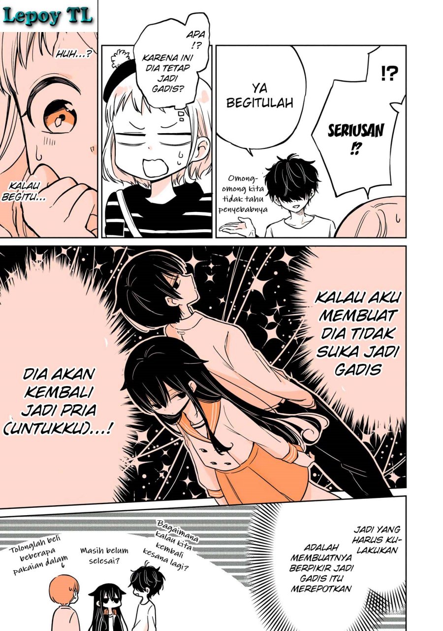 A Lazy Guy Woke Up as a Girl One Morning Chapter 6 Gambar 11