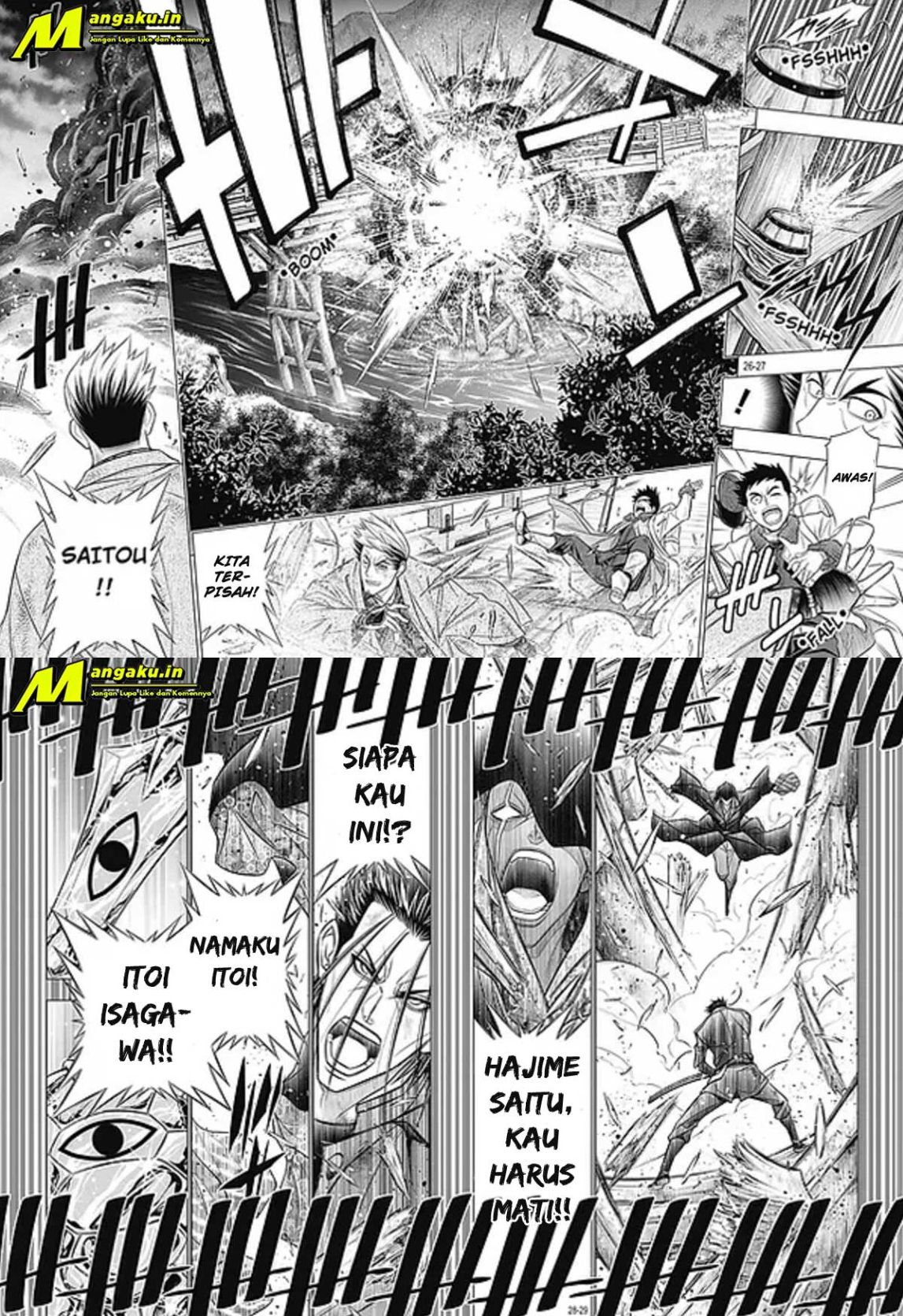 Rurouni Kenshin: Meiji Kenkaku Romantan – Hokkaido-hen Chapter 47 Gambar 12