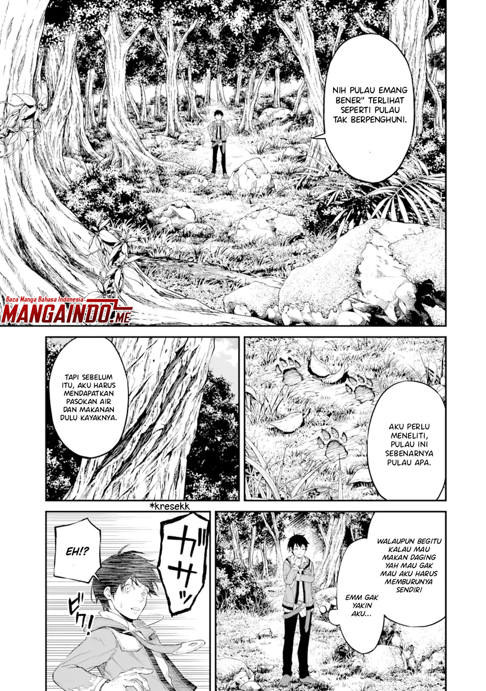 Tensei Shitara Saikyoushutachi ga Sumau Shima Deshita. Kono Shima de Slow Life wo Tanoshimimasu Chapter 1 Gambar 13