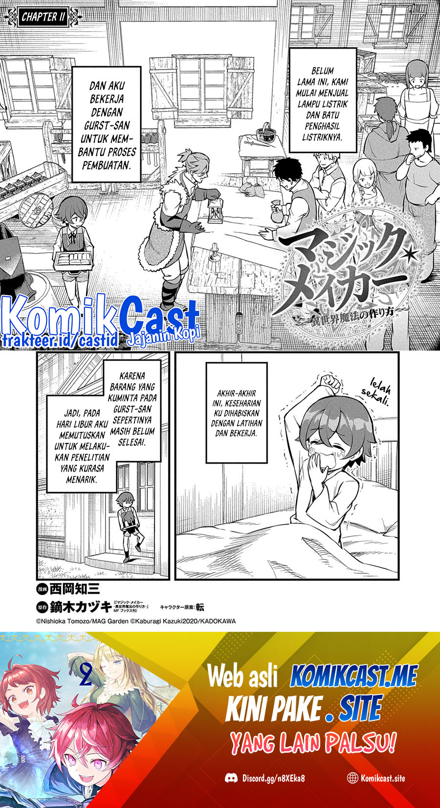 Baca Manga Magic Maker – Isekai Mahou no Tsukurikata Chapter 11 Gambar 2