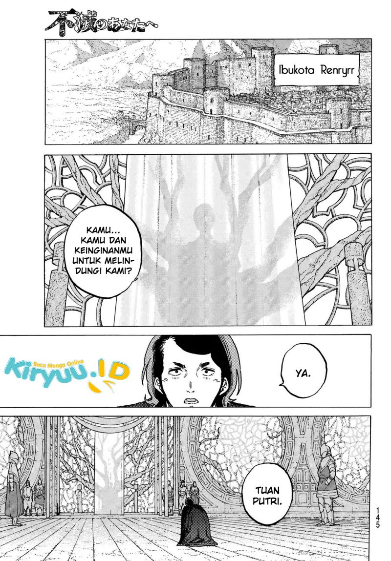 Fumetsu no Anata e Chapter 83 Gambar 4