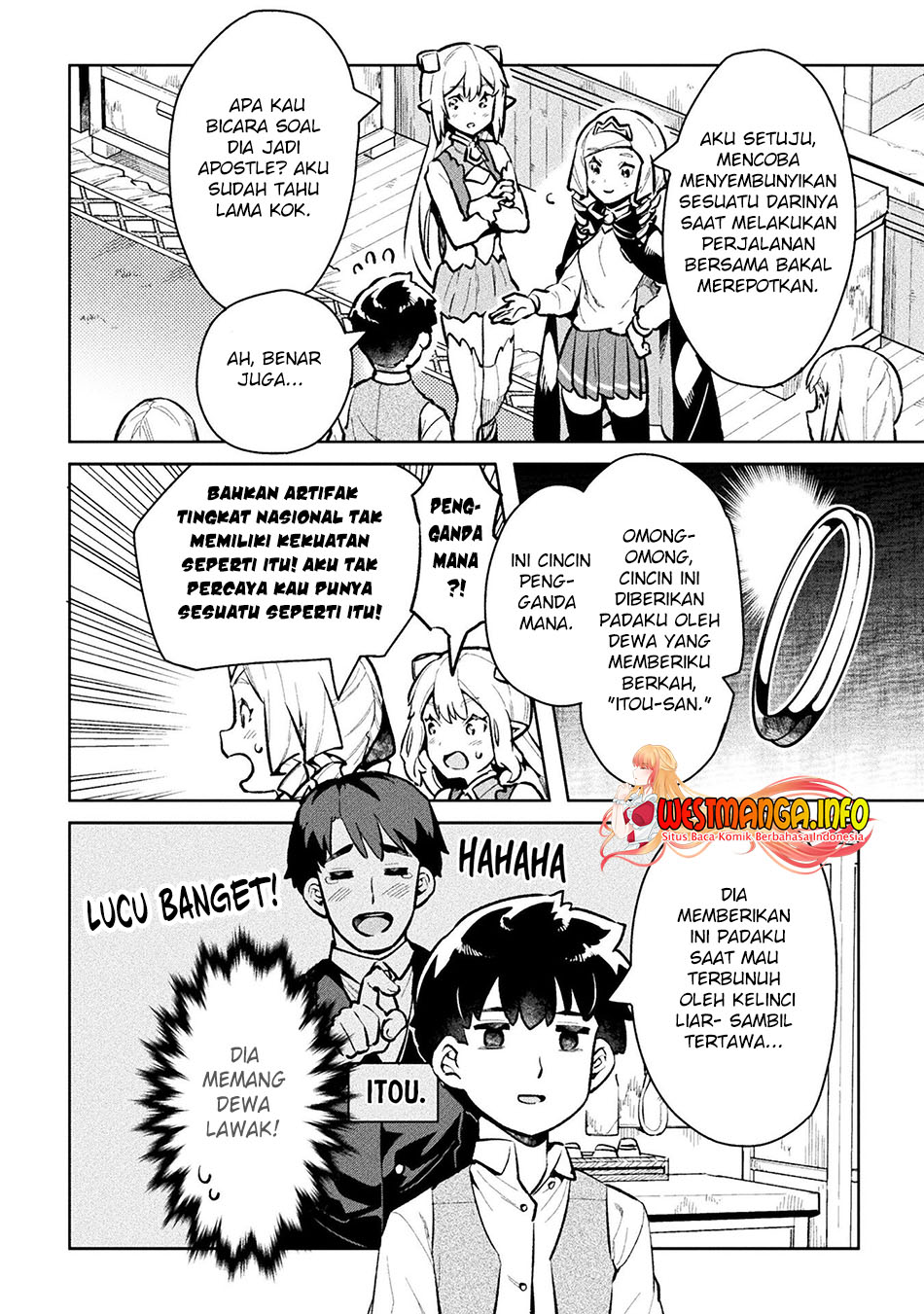 NEET dakedo Hello Work ni Ittara Isekai ni Tsuretekareta Chapter 47 Gambar 17