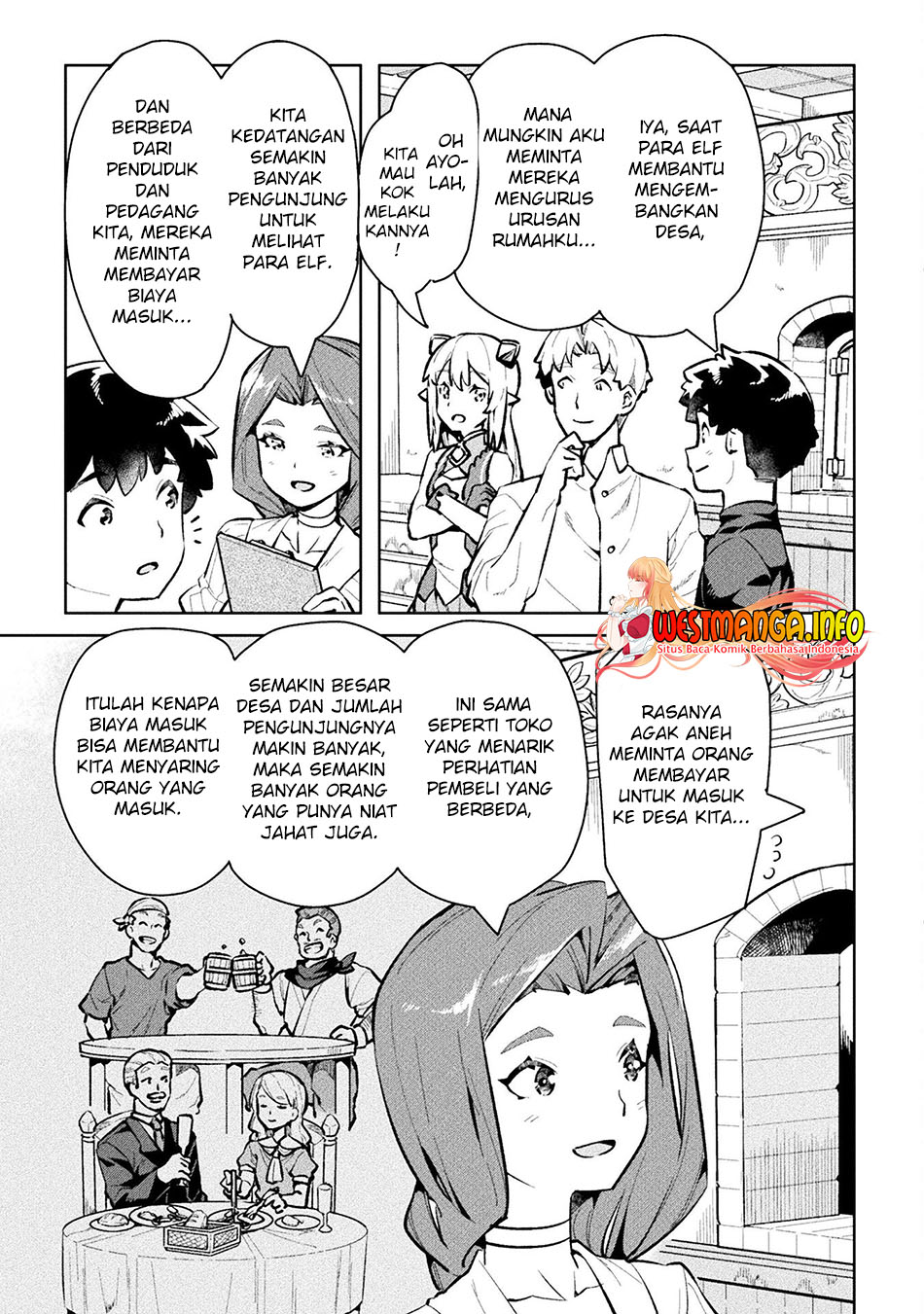 NEET dakedo Hello Work ni Ittara Isekai ni Tsuretekareta Chapter 47 Gambar 21