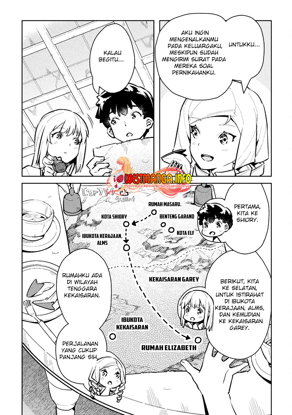 NEET dakedo Hello Work ni Ittara Isekai ni Tsuretekareta Chapter 47 Gambar 24