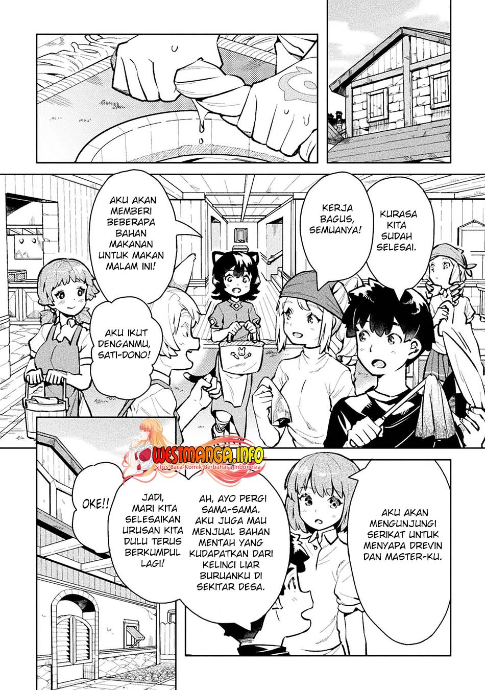 NEET dakedo Hello Work ni Ittara Isekai ni Tsuretekareta Chapter 47 Gambar 26