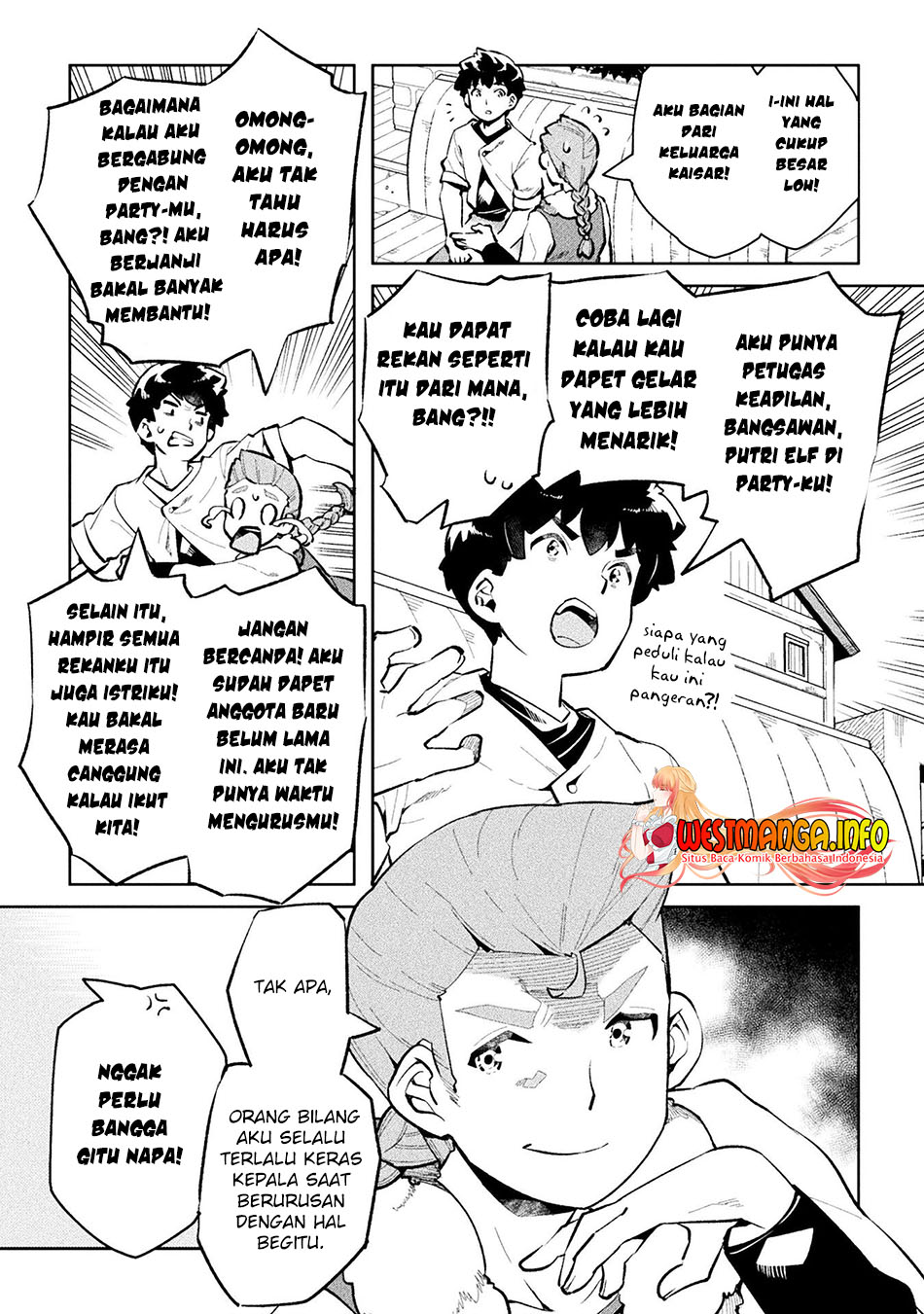 NEET dakedo Hello Work ni Ittara Isekai ni Tsuretekareta Chapter 47 Gambar 32