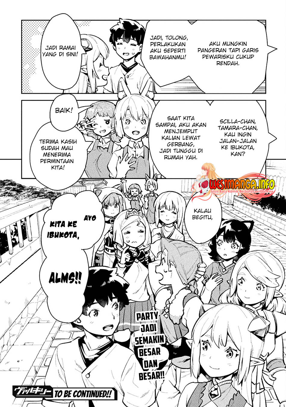 NEET dakedo Hello Work ni Ittara Isekai ni Tsuretekareta Chapter 47 Gambar 36