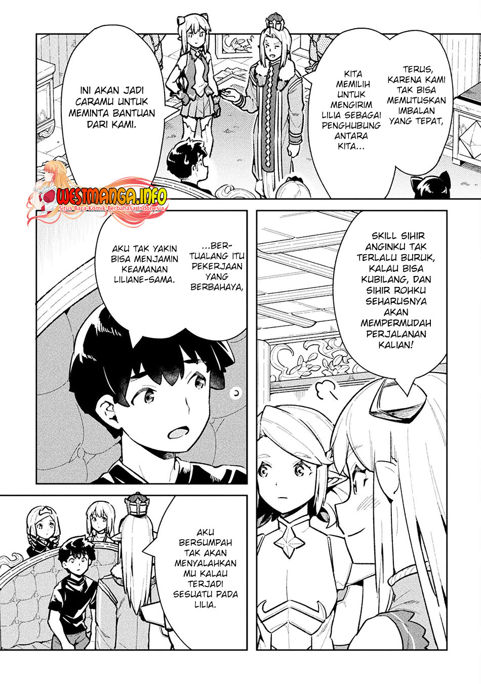 NEET dakedo Hello Work ni Ittara Isekai ni Tsuretekareta Chapter 47 Gambar 6