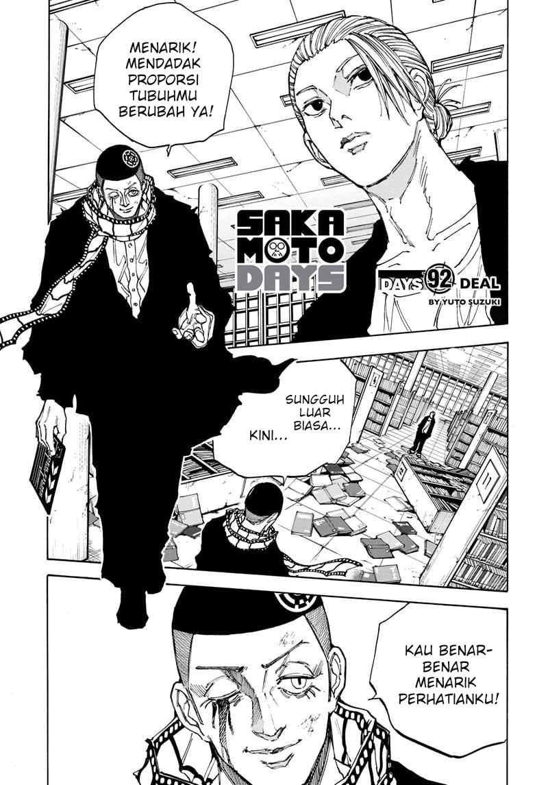 Baca Manga Sakamoto Days Chapter 92 Gambar 2